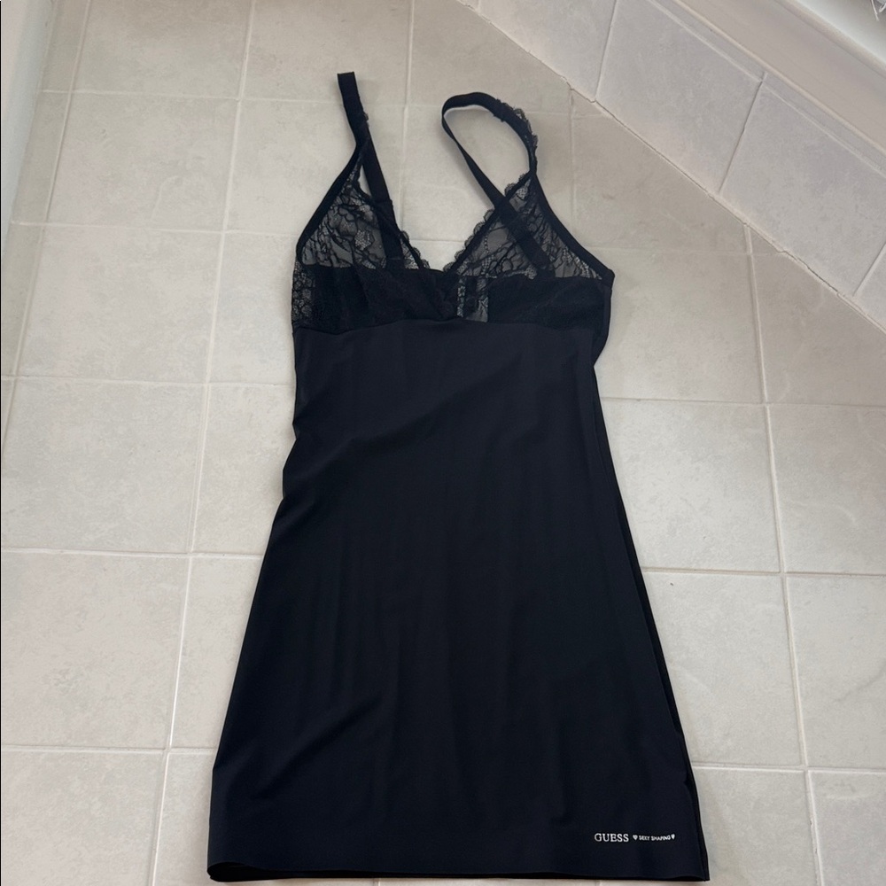 Guess Los Angeles Black Lace shaper Chemise